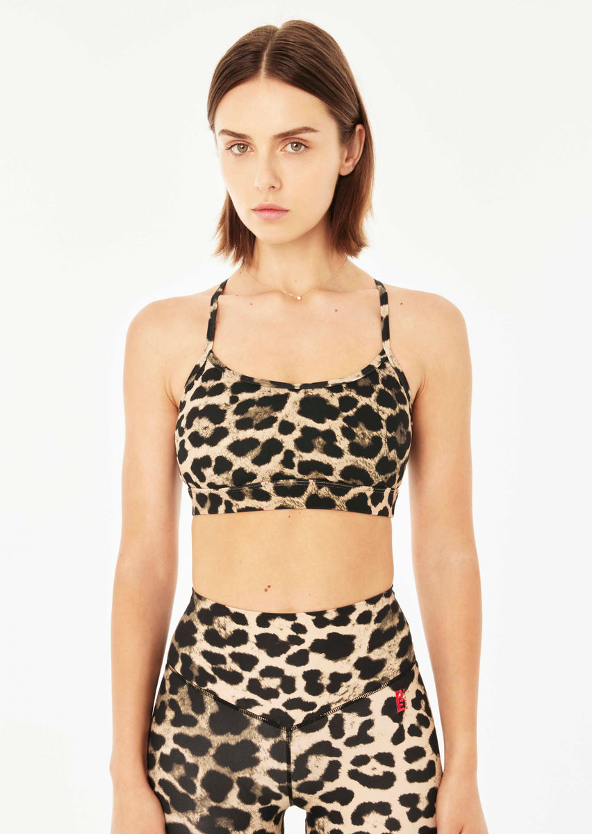 Zebra print sports bra hotsell