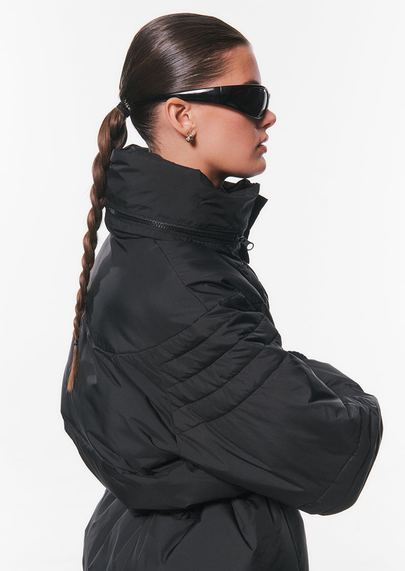 FULL COURT JACKET IN BLACK
