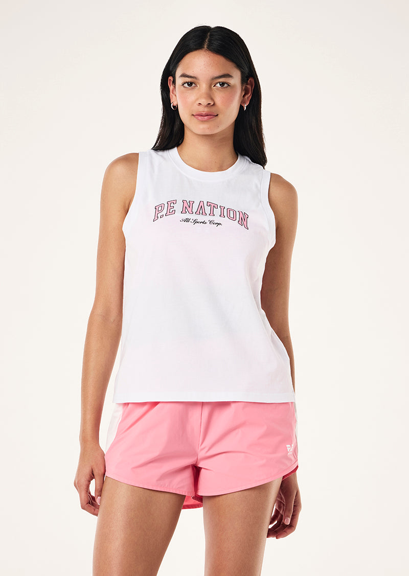 Cut Off Tank, Optic White