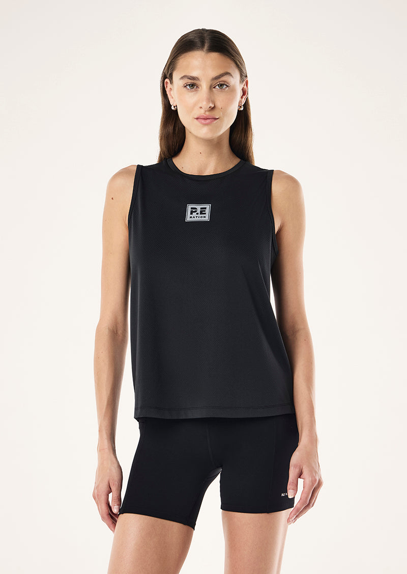 CROSSOVER TANK IN BLACK