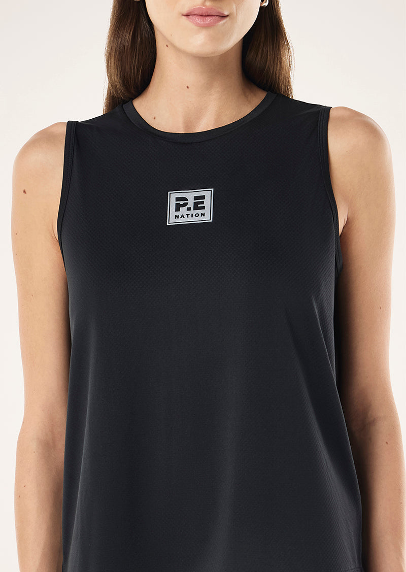 CROSSOVER TANK IN BLACK