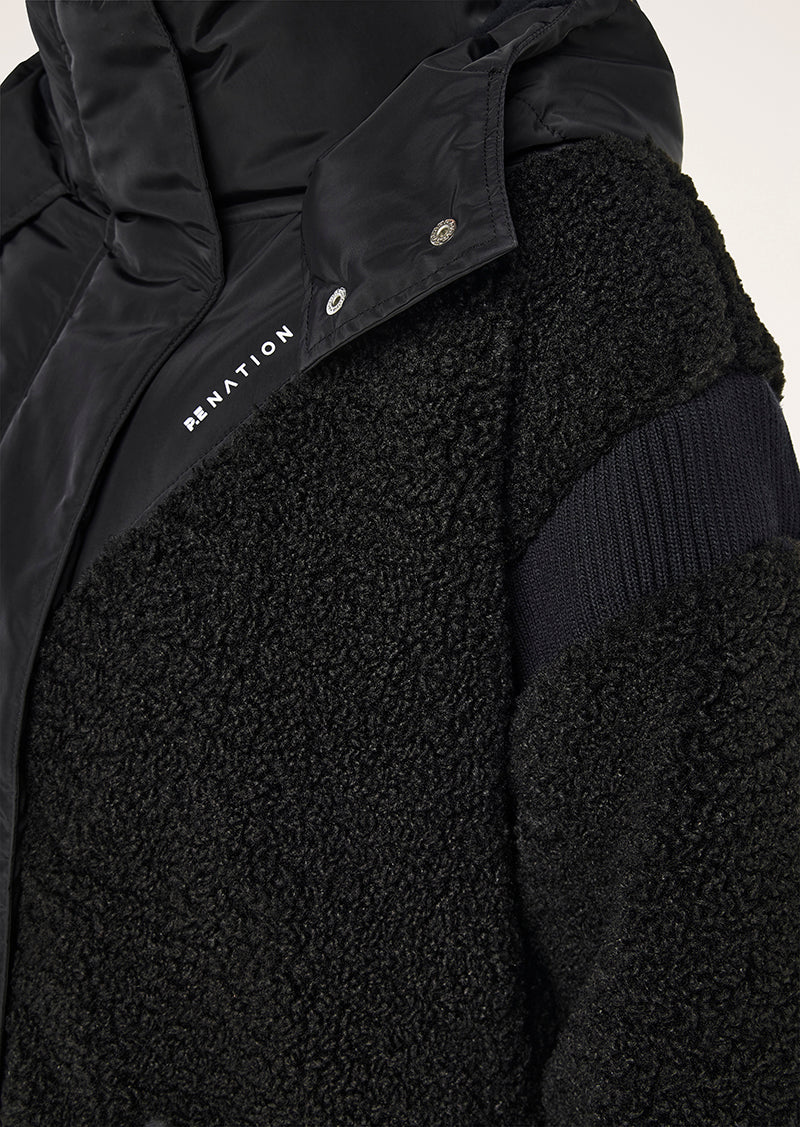 DISTRICT JACKET IN BLACK BY P.E NATION, WOMEN'S ATHLEISURE TRACK JACKETS