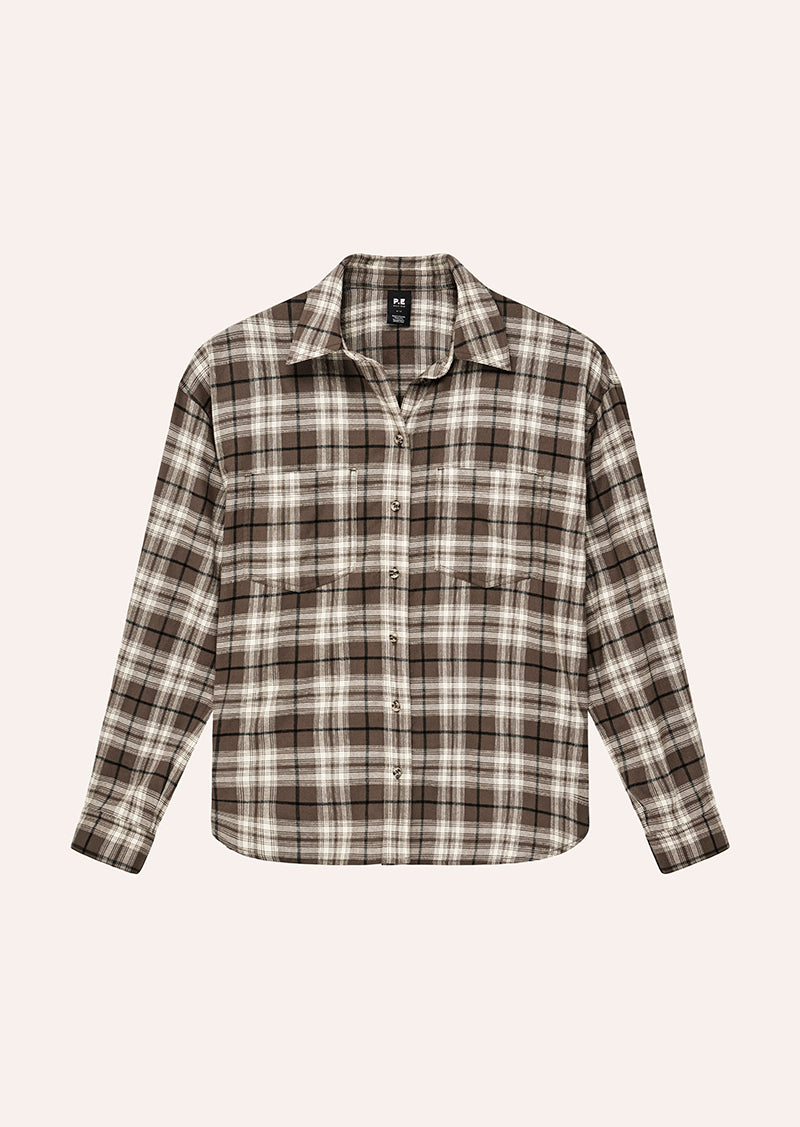 EASE COTTON SHIRT IN CHECK
