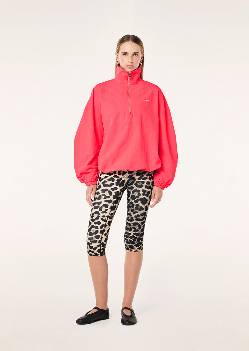 Engage Zip Jacket in Diva Pink by P.E Nation, Women's Athleisure Winbreaker Jackets