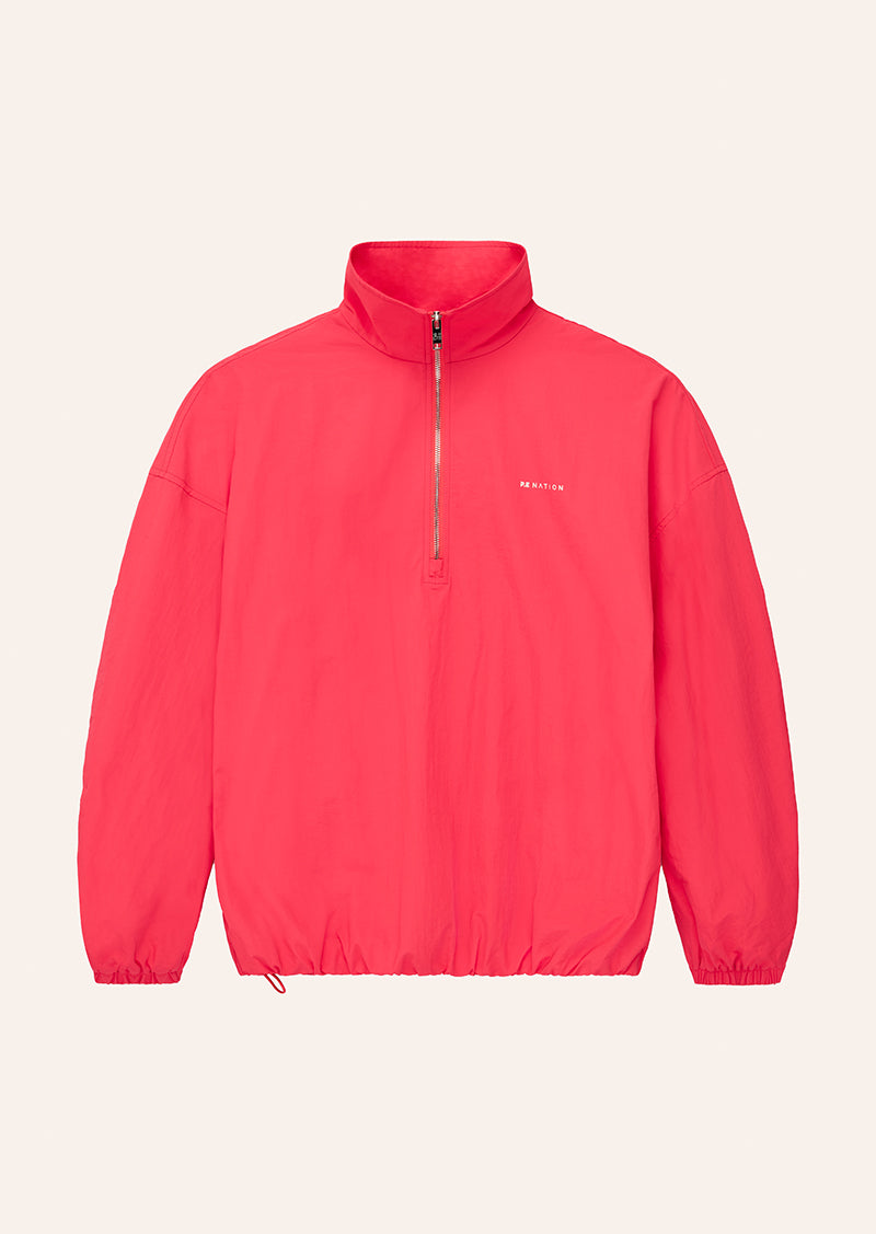 Engage Zip Jacket in Diva Pink by P.E Nation, Women's Athleisure Winbreaker Jackets
