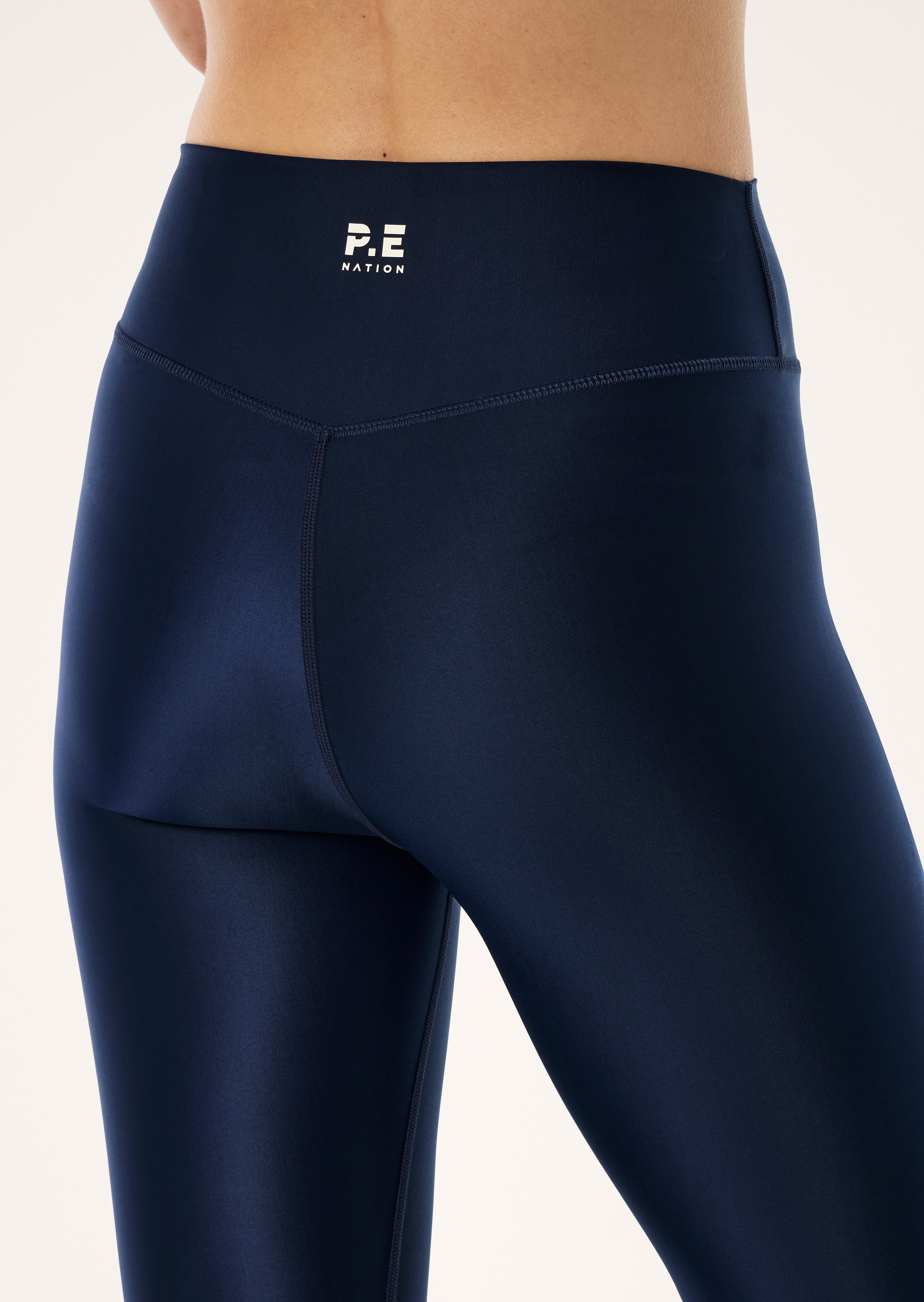 FAIRMONT FULL LENGTH LEGGING IN DARK NAVY SHINE