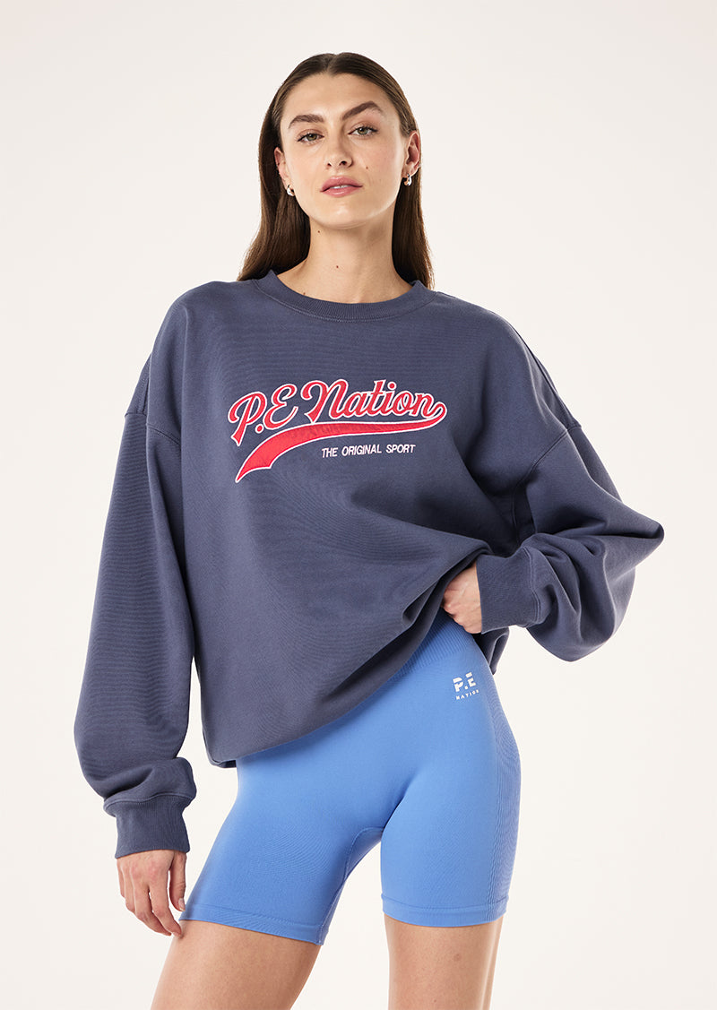 FORMATION SWEAT IN MARINE BLUE