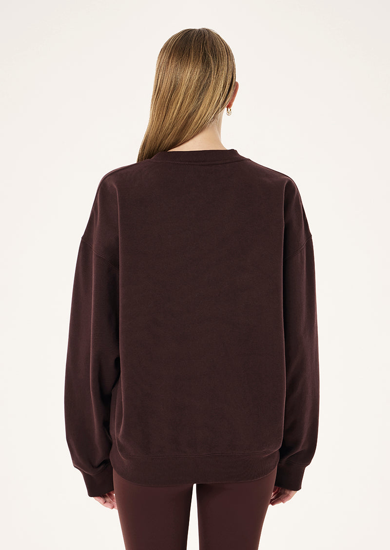 Formation 2 Sweat in Mahogany by P.E Nation, Women's Athleisure Sweats