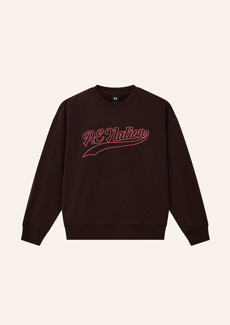 Formation 2 Sweat in Mahogany by P.E Nation, Women's Athleisure Sweats
