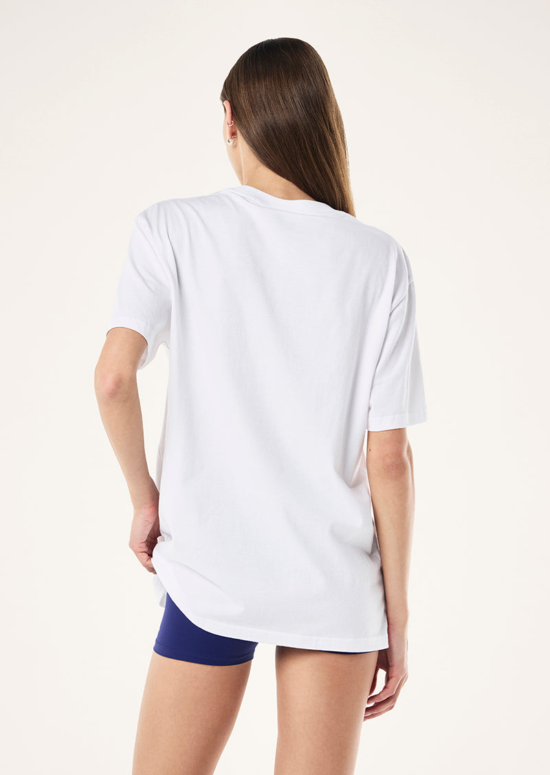 FRONTLINE TEE IN OPTIC WHITE