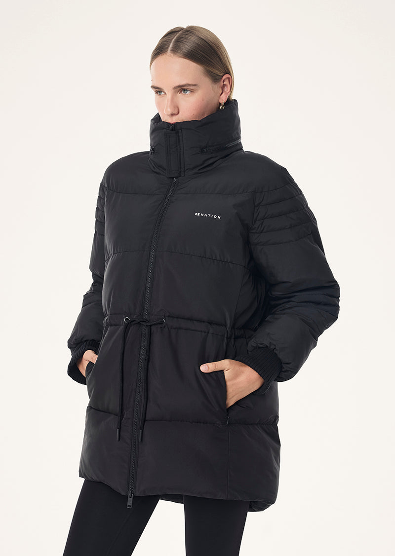 FULL COURT JACKET IN BLACK