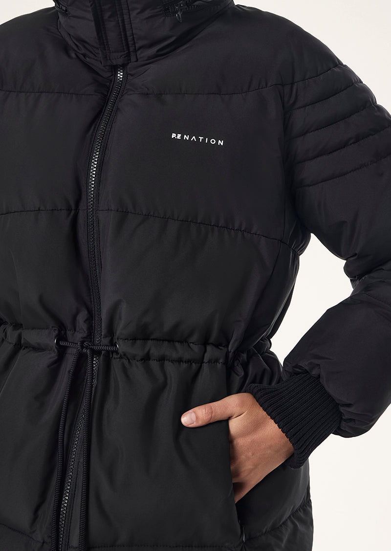 FULL COURT JACKET IN BLACK