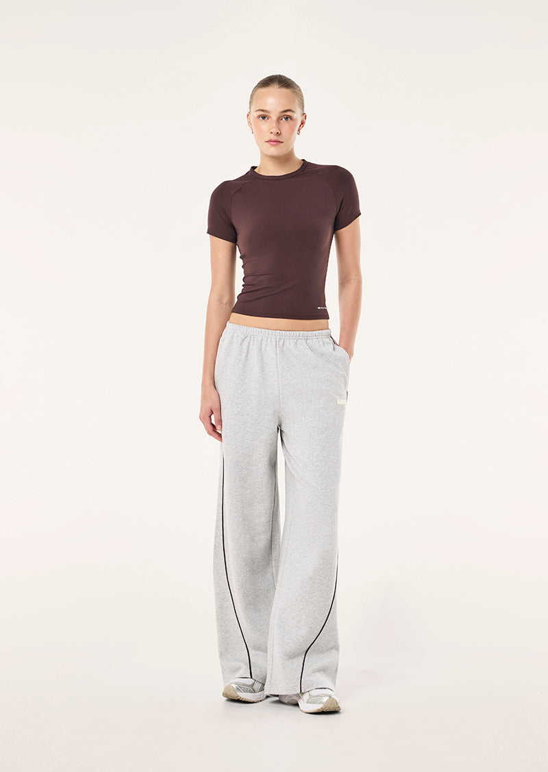 FULL SWING TRACKPANT IN MID GREY MARLET BY P.E NATION