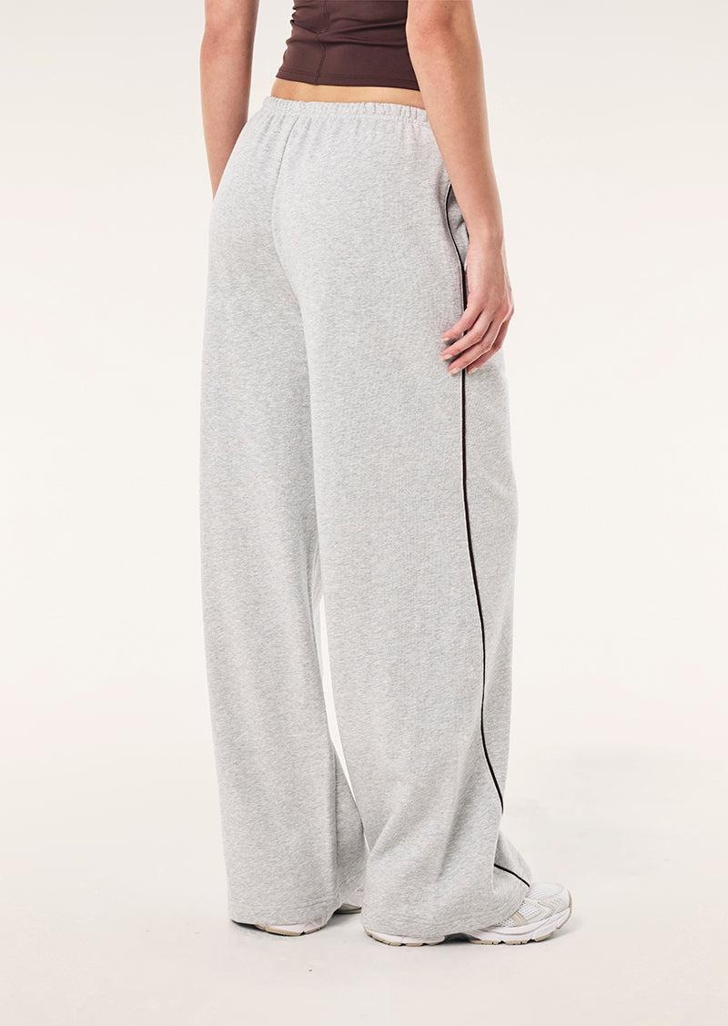 FULL SWING TRACKPANT IN MID GREY MARLET BY P.E NATION, WOMEN'S ATHLEISURE TRACKPANT