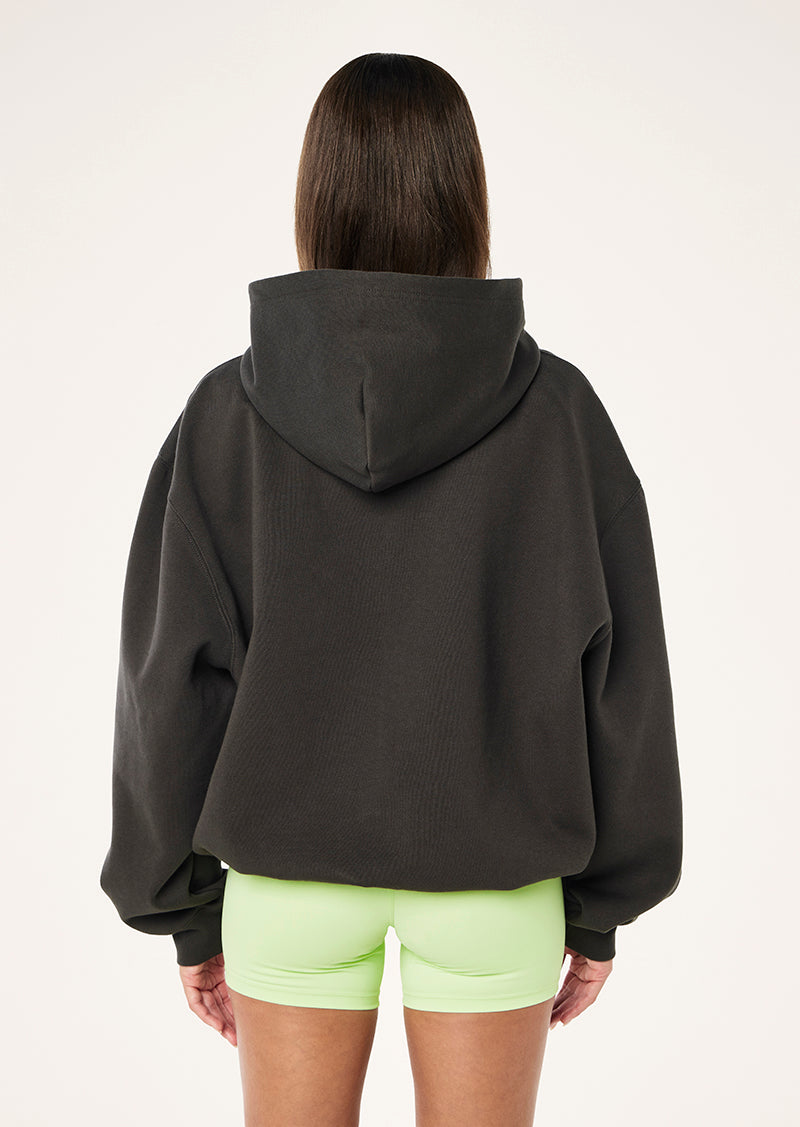 GLIDE 2.0 HOODIE IN CAVIAR BY P.E NATION, WOMEN'S ATHLEISURE HOODIES