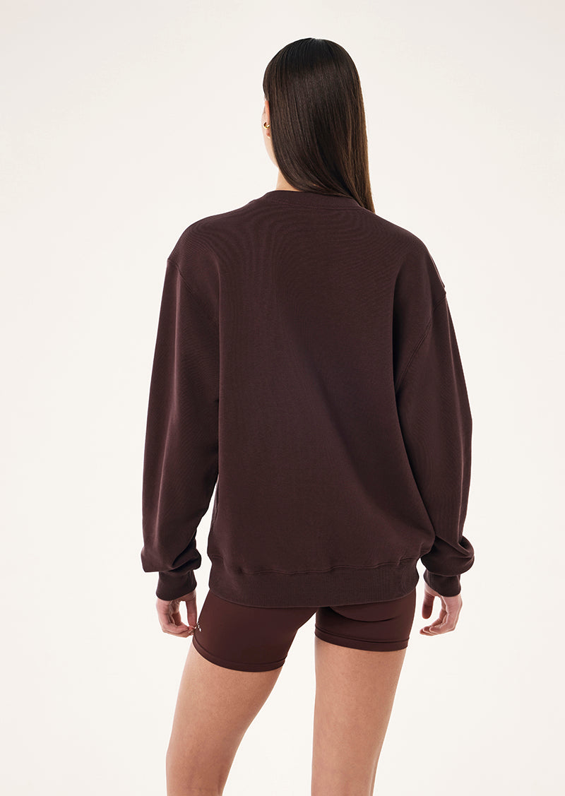 HEADS UP SWEAT IN MAHOGANY