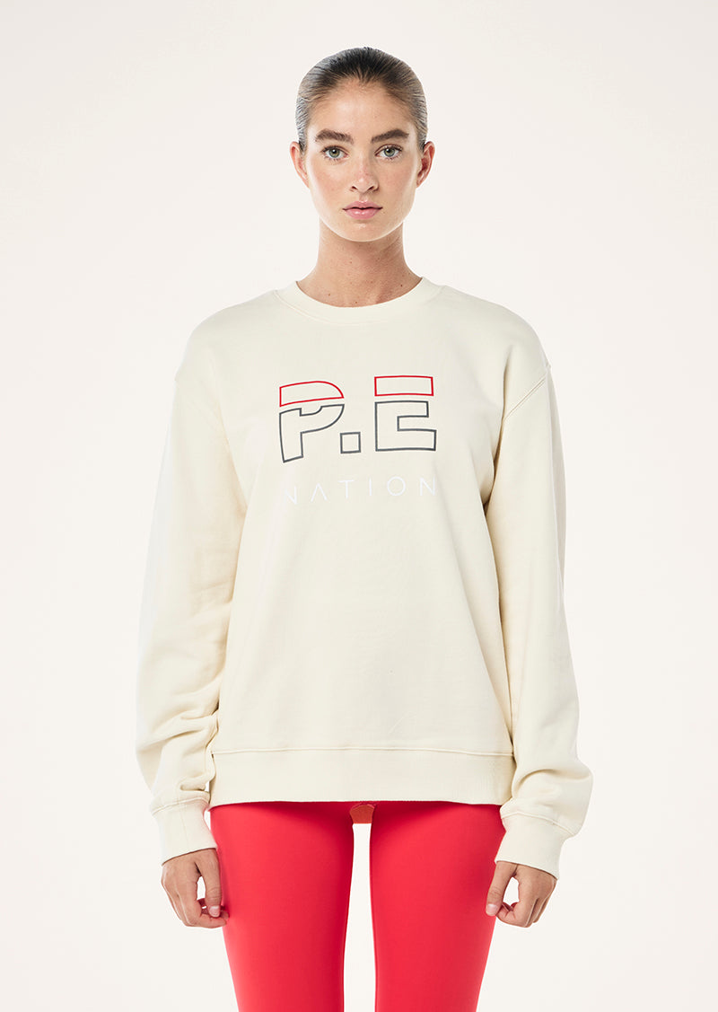 HEADS+UP+SWEAT+-IVORY+RED-223_1