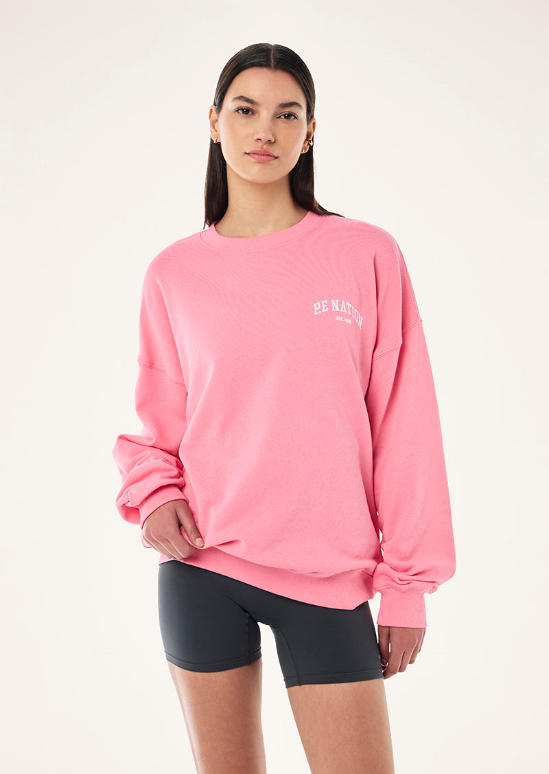 LEGACY SWEAT IN PINK LEMONADE