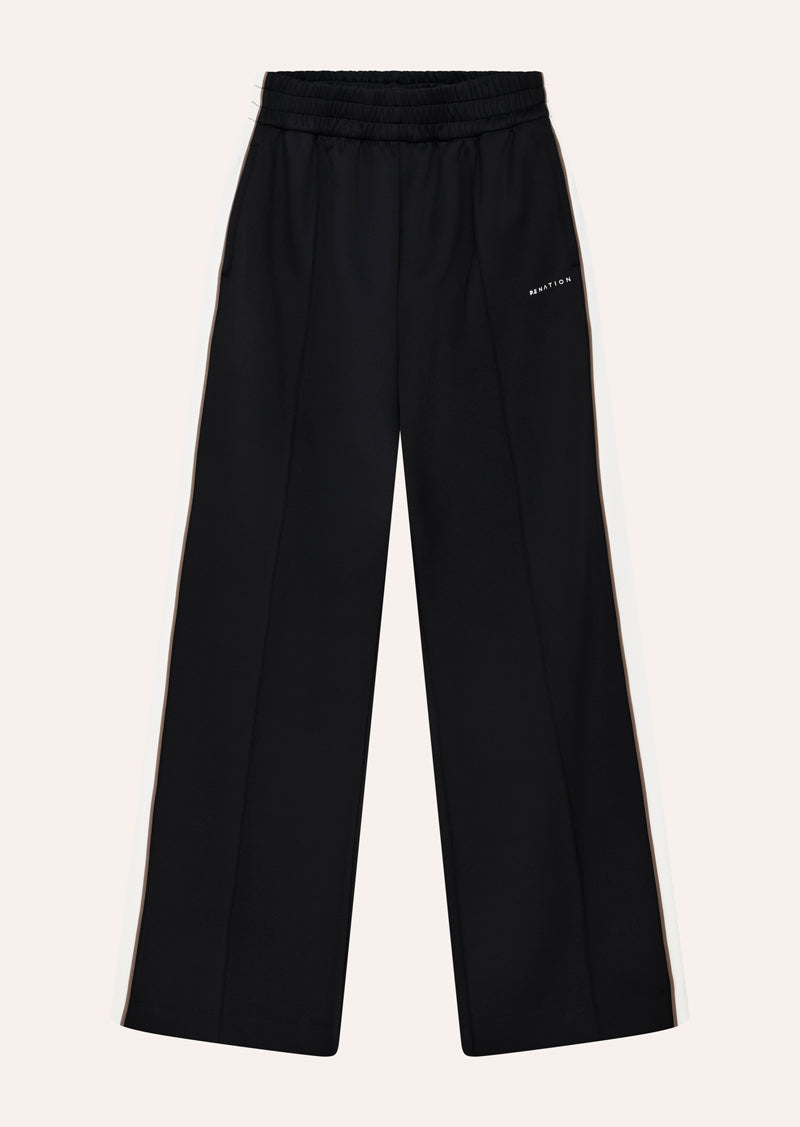 MAN DOWN TRACKPANT IN BLACK BY P.E NATION, WOMENS ATHLEISURE TRACKPANT BLACK