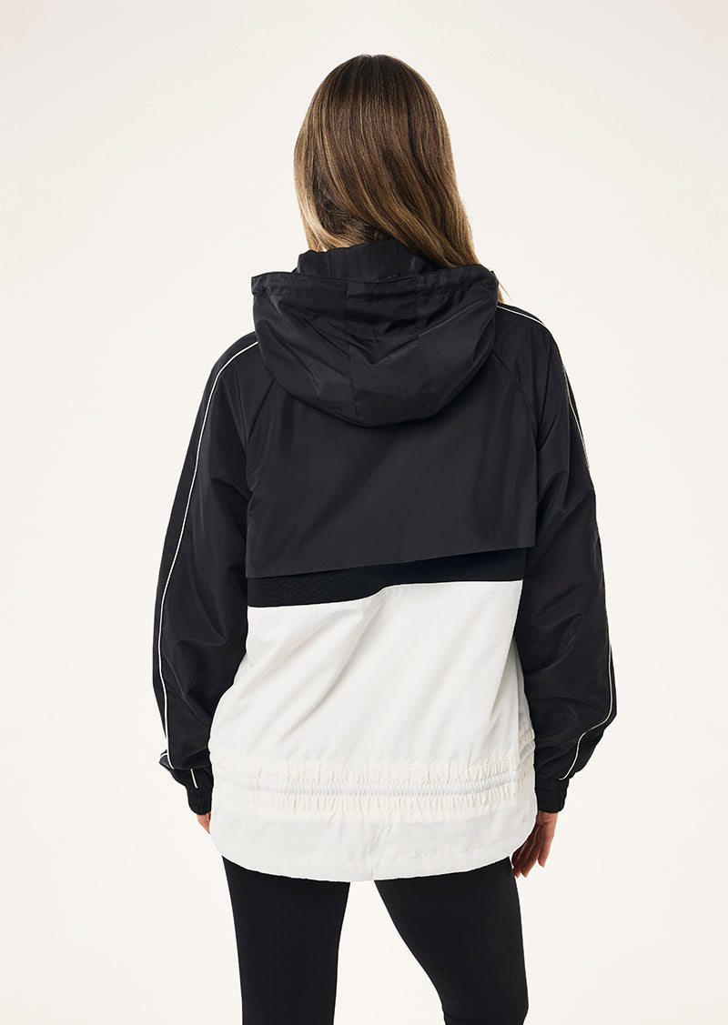 MAN DOWN JACKET IN BLACK & WHISPER WHITE