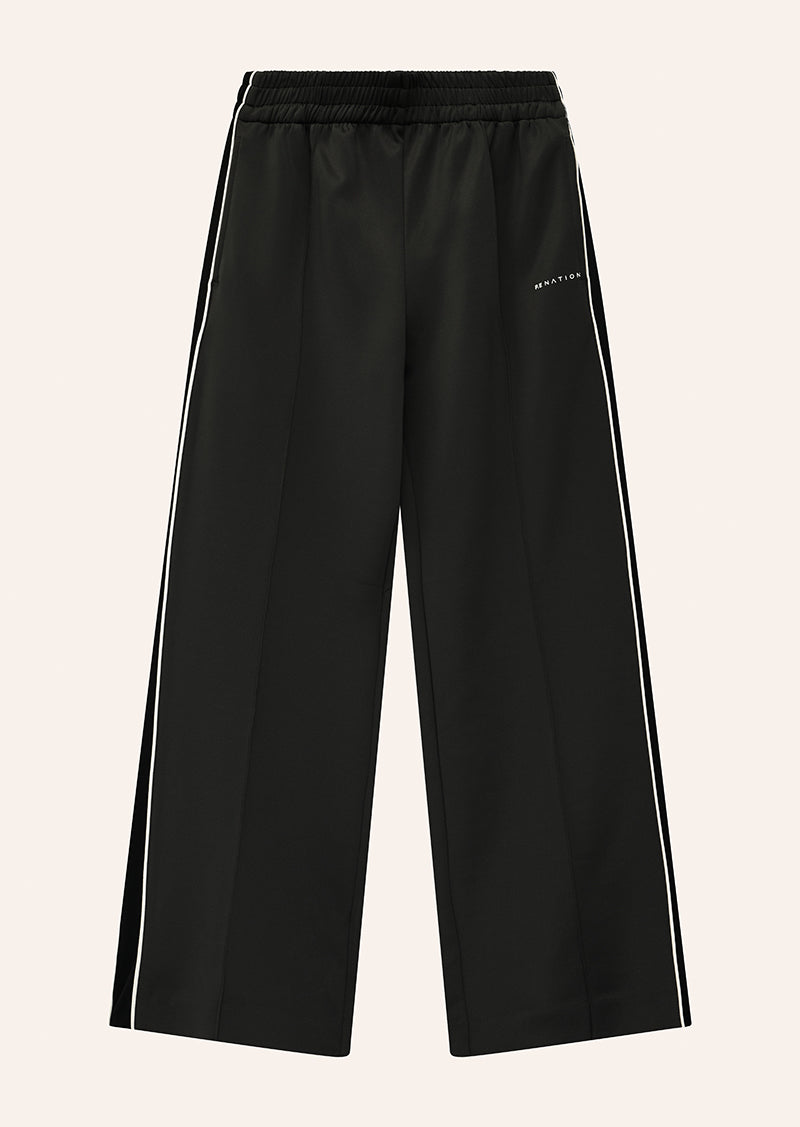 MAN DOWN TRACKPANT IN CAVIAR BY P.E NATION, WOMEN'S ATHLEISURE TRACKPANTS