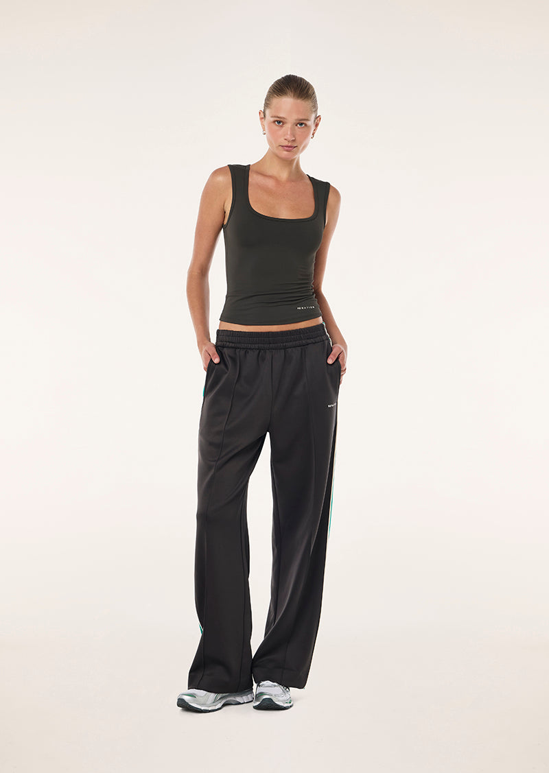 MAN DOWN TRACK PANT IN SMOKESTONE BY P.E NATION