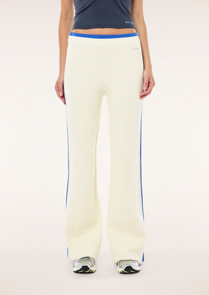 ODYSSEY KNIT PANT IN WHISPER WHITE