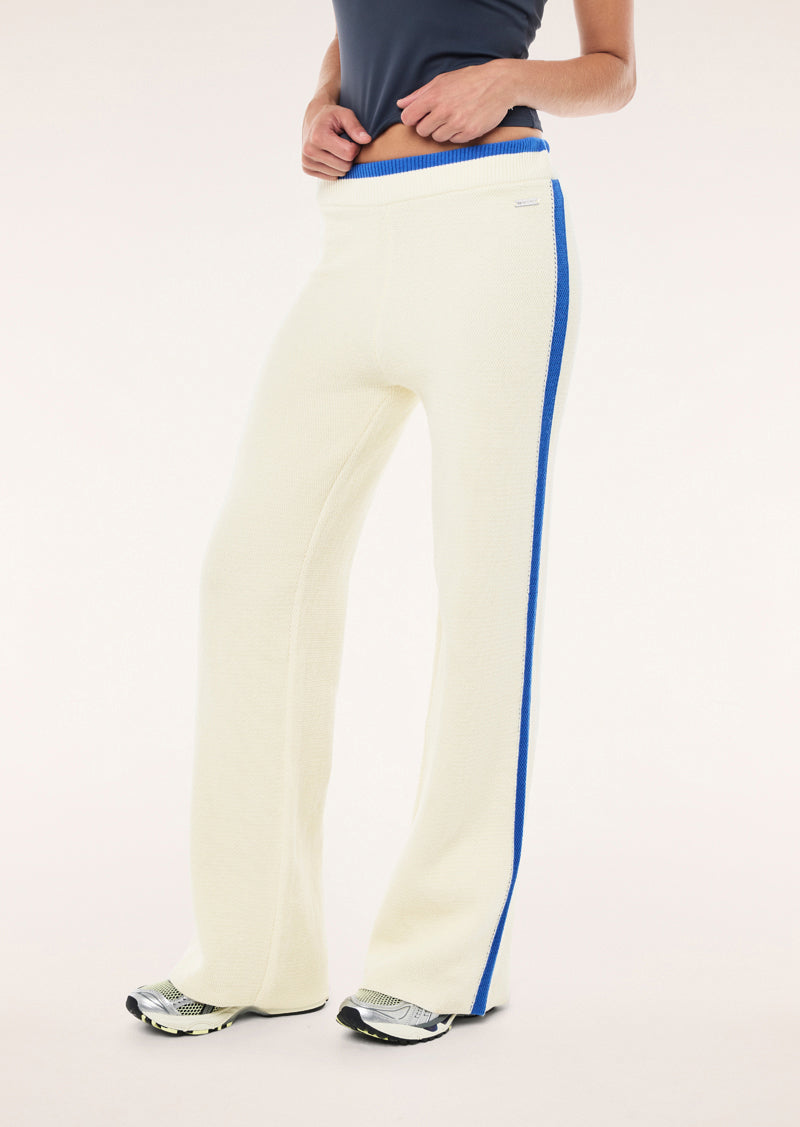 ODYSSEY KNIT PANT IN WHISPER WHITE