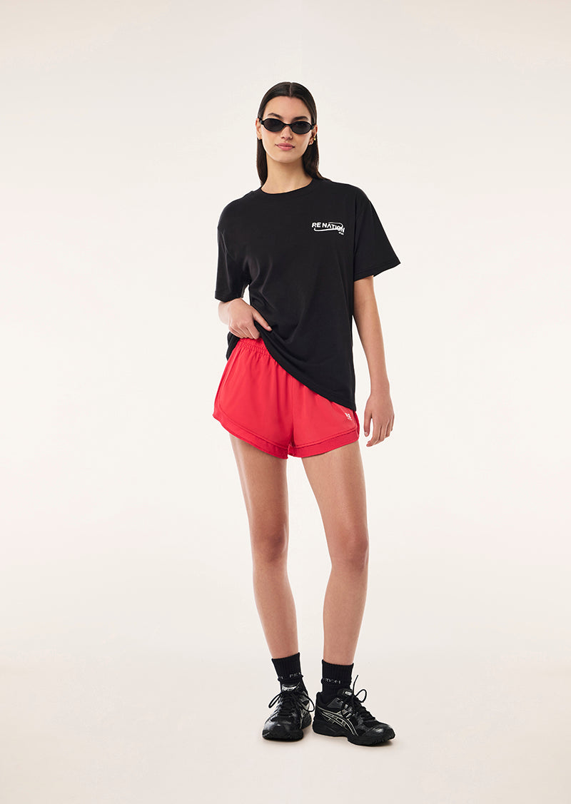 ORBIT RELAXED TEE IN BLACK