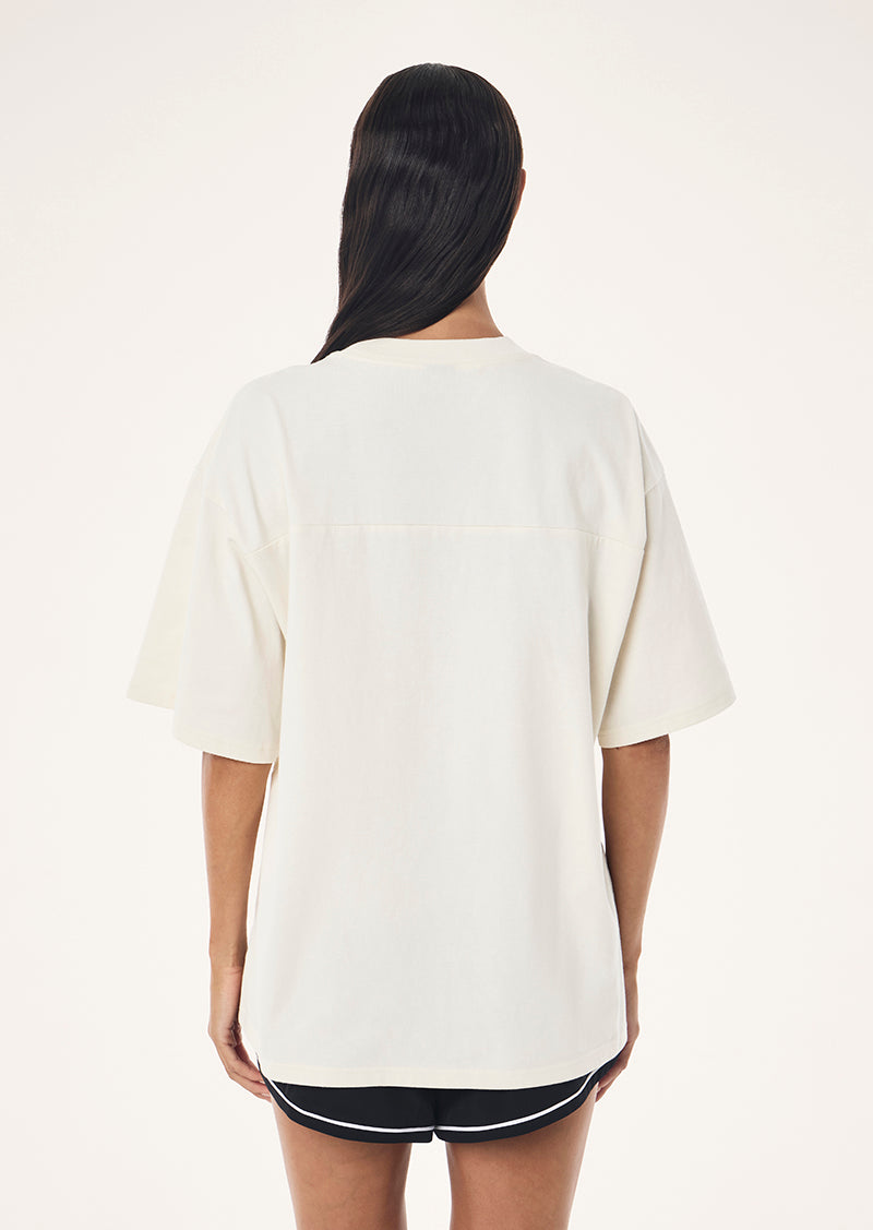 Prime Oversized Tee in Whisper White by P.E Nation, Women's Athleisure oversized Tee