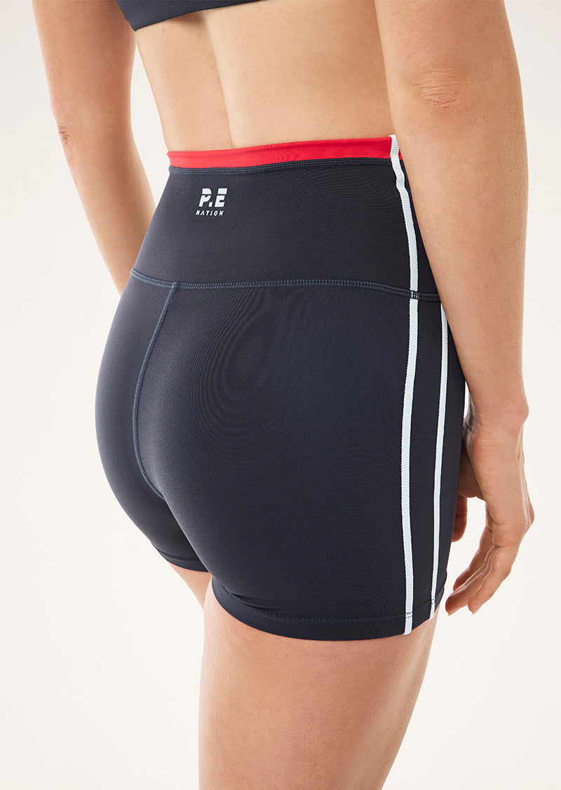 RADAR 3" BIKE SHORT IN MARINE BLUE