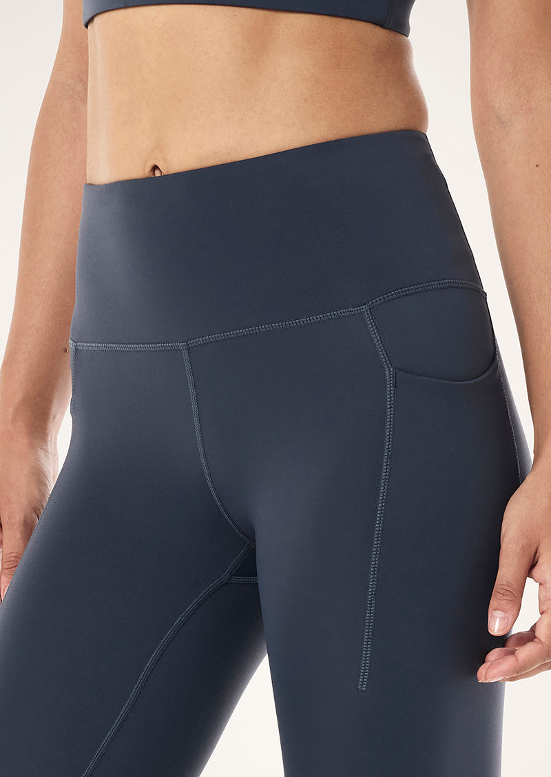 RECALIBRATE FULL LENGTH LEGGING IN MARINE BLUE BY P.E NATION WOMENS ACTIVE LEGGING BLUE