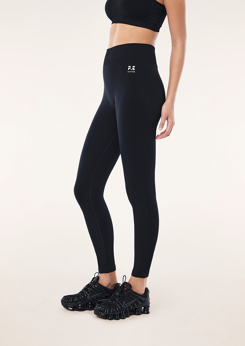RESTORE SEAMLESS FULL LENGTH LEGGING IN BLACK