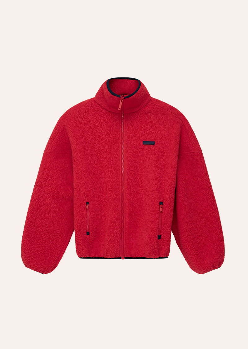 ROTATE+SHERPA+JACKET_262J179_DARK+NAVY+COLLEGE+RED-G_1