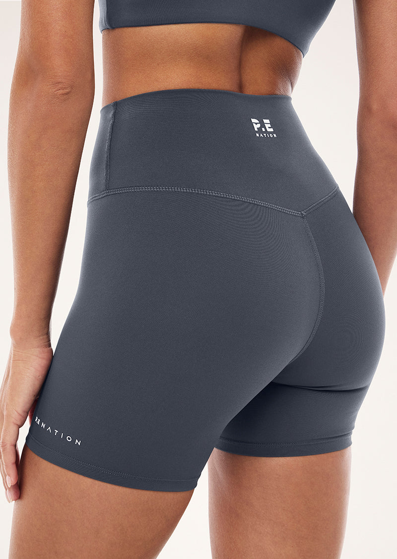 SIGNATURE 5" BIKE SHORT IN MARINE BLUE