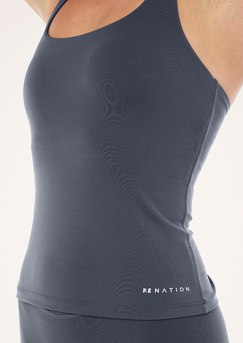 SIGNATURE SCOOP TANK IN MARINE BLUE