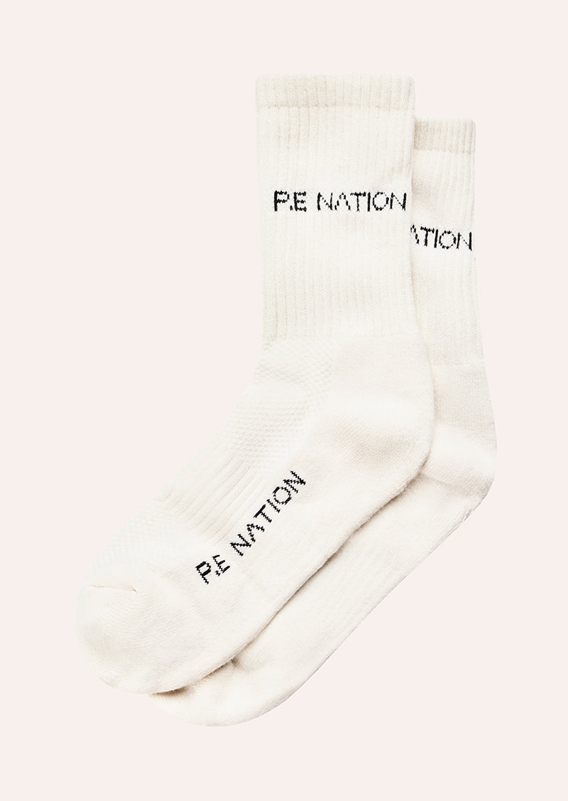 SIGNATURE SOCK IN WHISPER WHITE