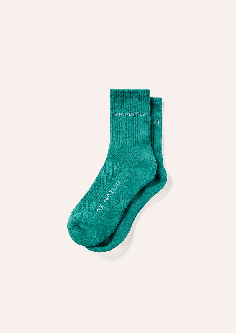 SIGNATURE+SOCK+261A084_COLLEGE+GREEN_1