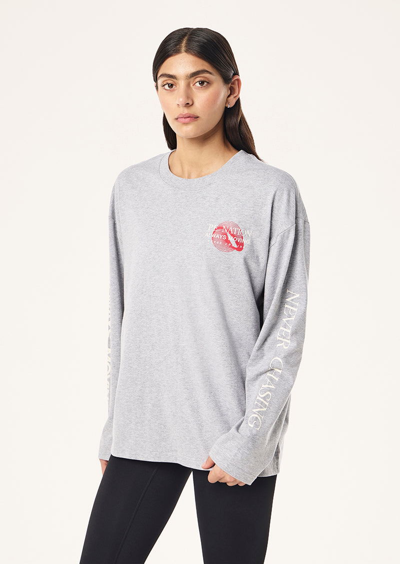 SNAP LONG SLEEVE TEE BY P.E NATION, WOMEN'S ATHLEISURE LONG SLEEVE TEE