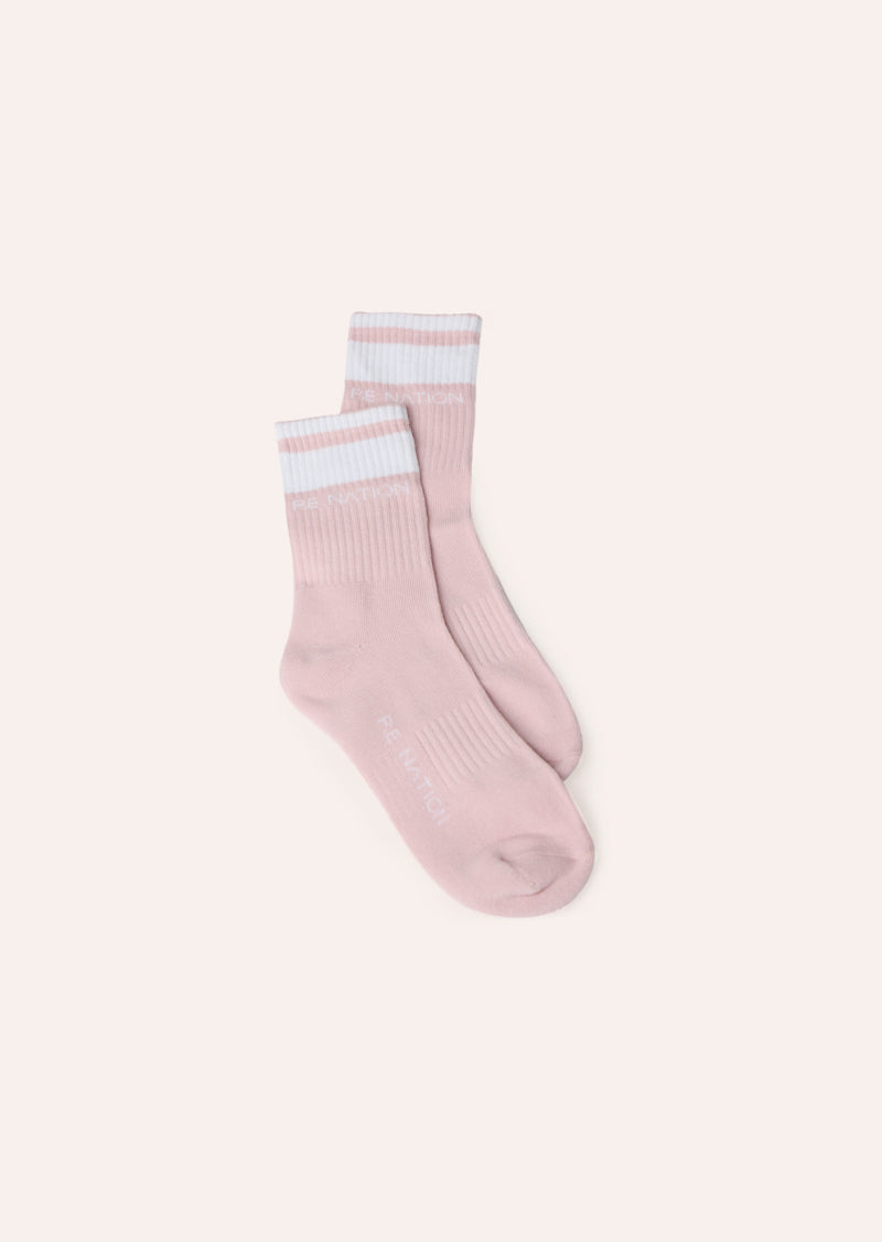 Homage Sock | Chalk Pink | P.E Nation
