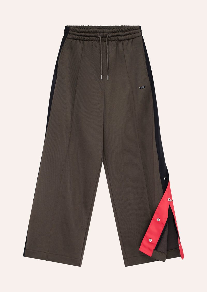 STAPLE TRACKPANT IN MAJOR BROWN BY P.E NATION, WOMEN'S ATHLEISURE TRACKPANTS