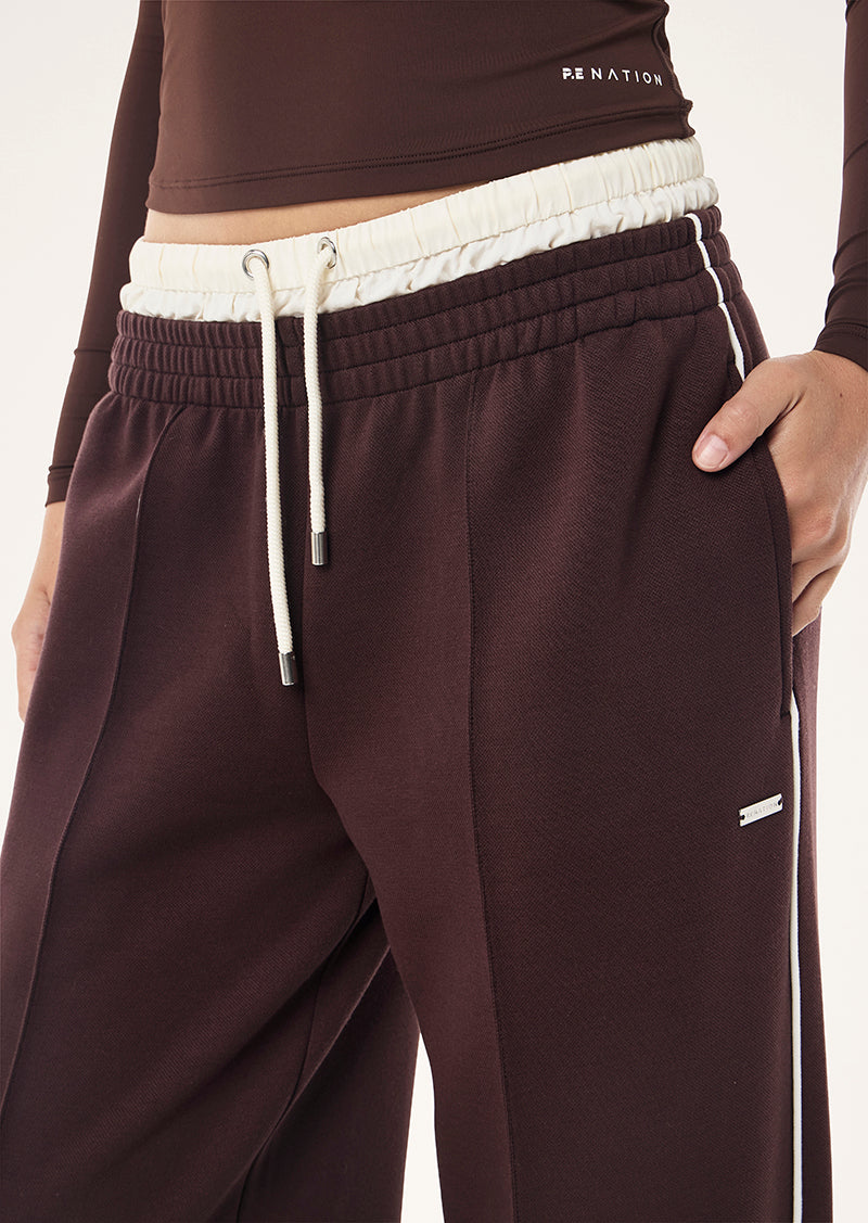 TRIUMPH DUAL PANT IN MAHOGANY & WHISPER WHITE