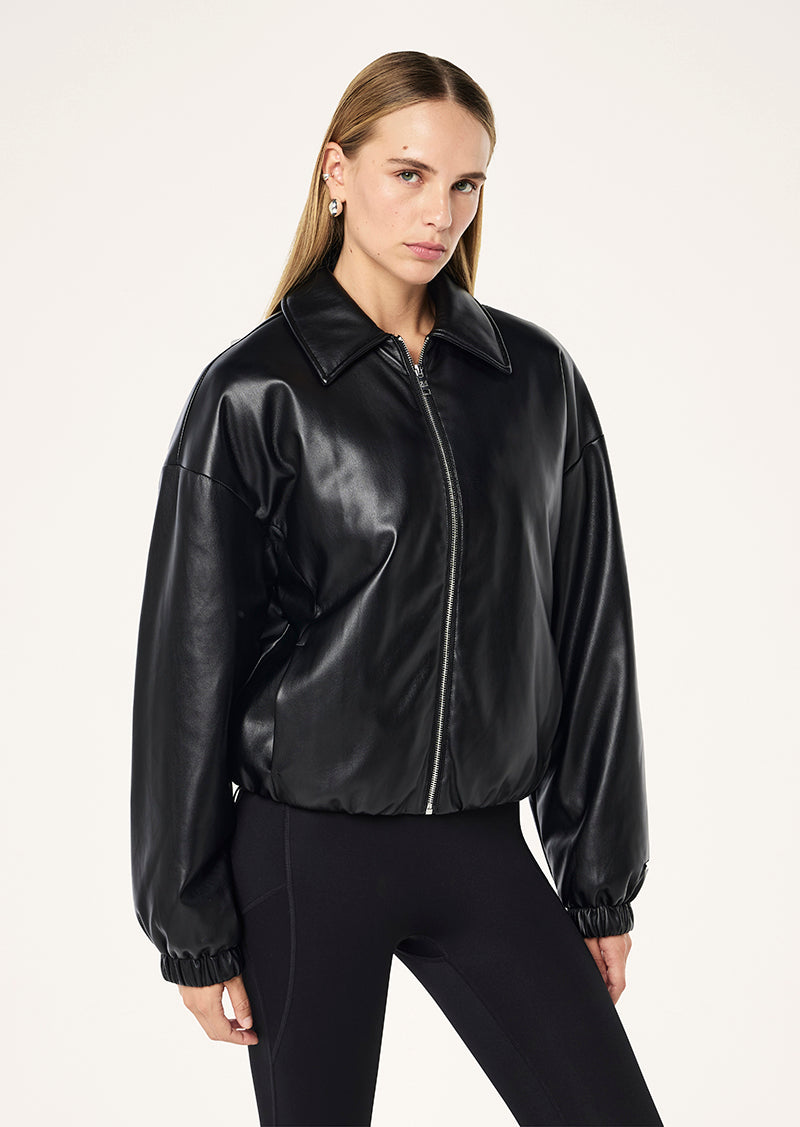 UNITY JACKET IN BLACK BY P.E NATION