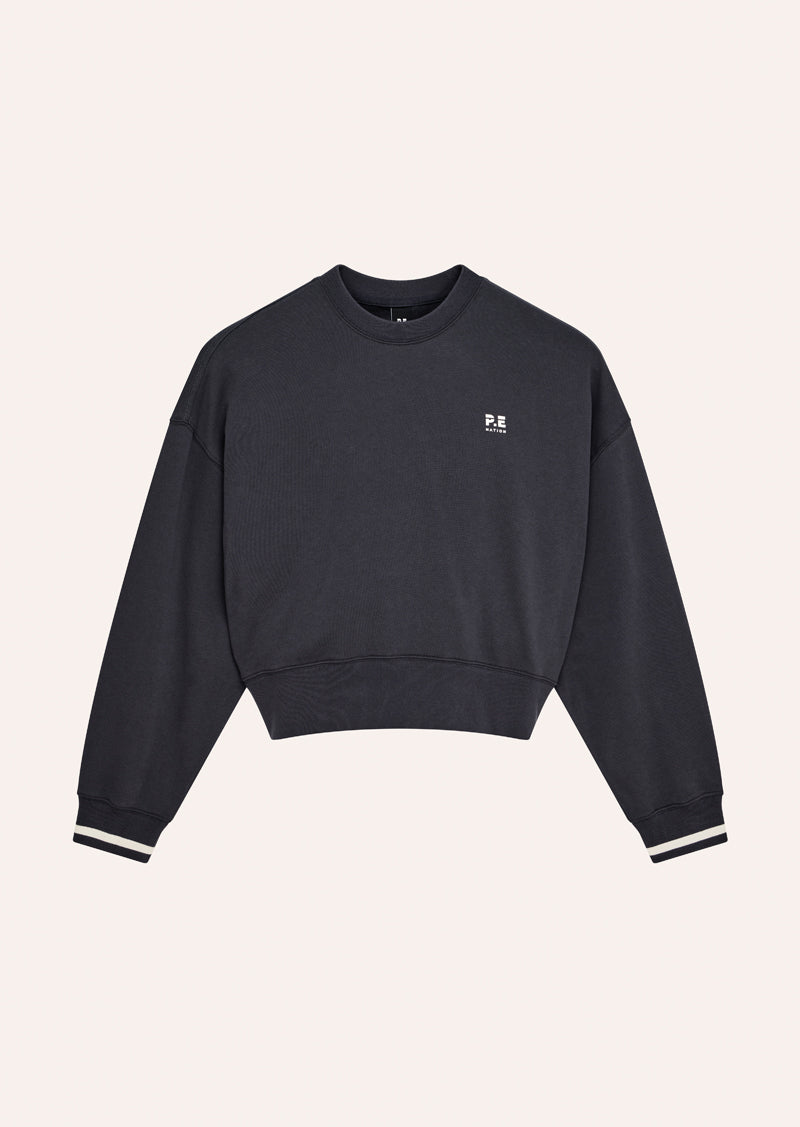 VITA SWEAT IN MARINE BLUE & WHISPER WHITE