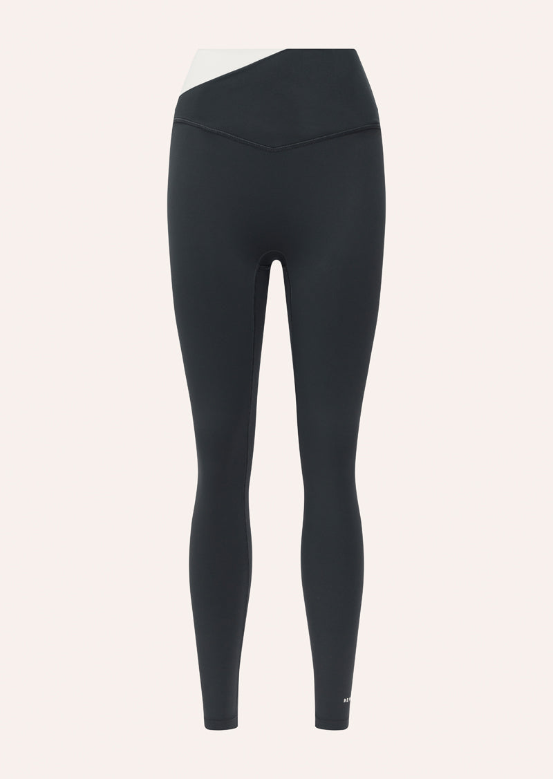 WANDER FULL LENGTH LEGGING IN ASPHALT BY P.E NATION WOMENS ACTIVE LEGGING BLUE