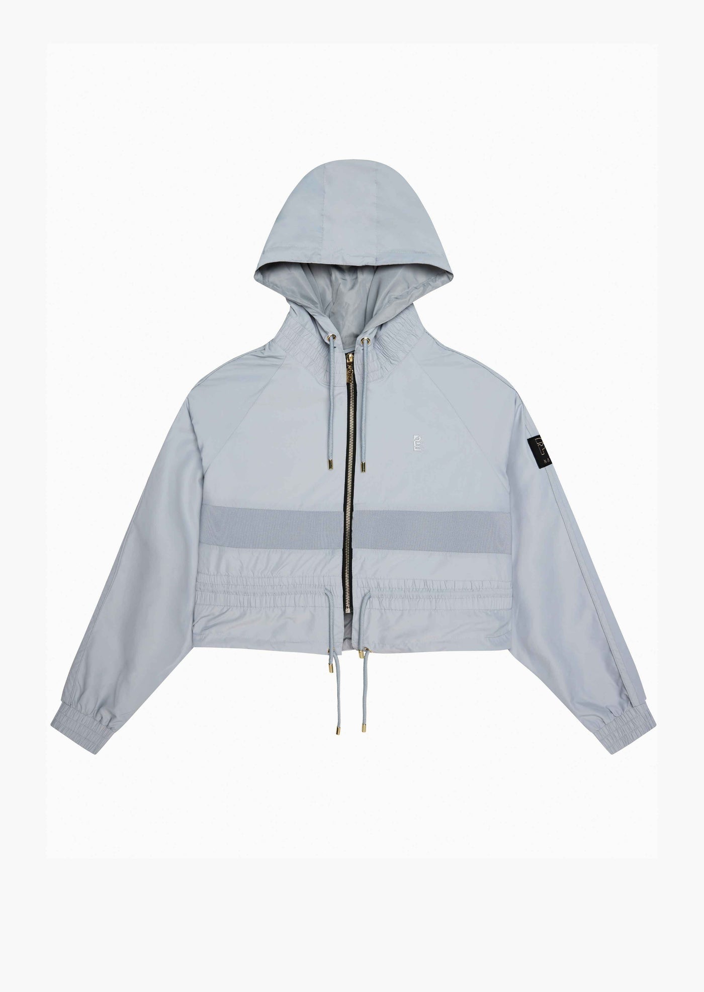 CROPPED MAN DOWN JACKET IN HIGH RISE