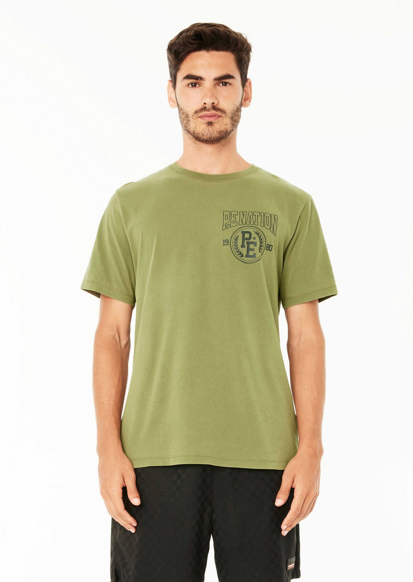 ACE HIGH TEE IN OLIVE