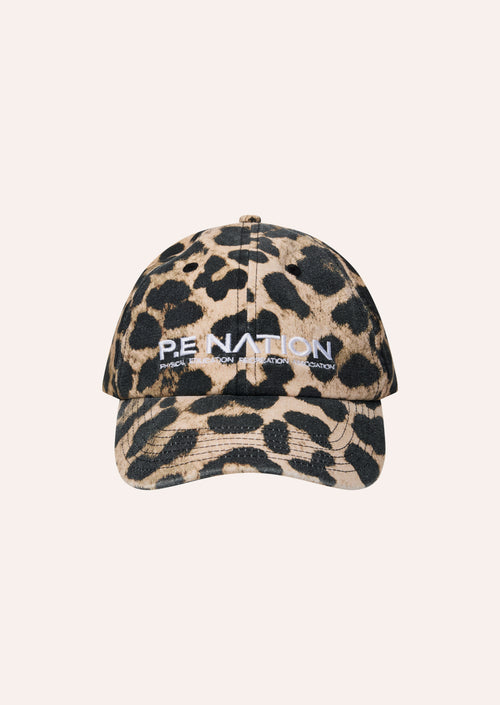 HOMAGE CAP IN LEOPARD