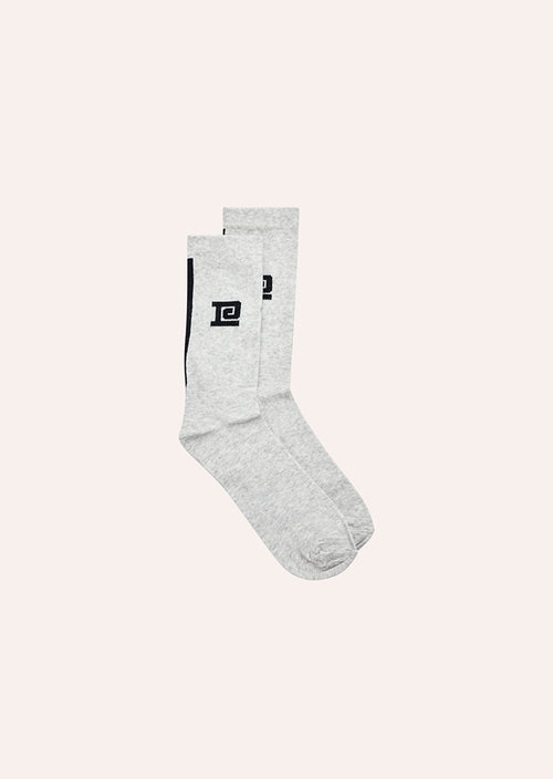 MEDLEY SOCK IN GREY MARLE