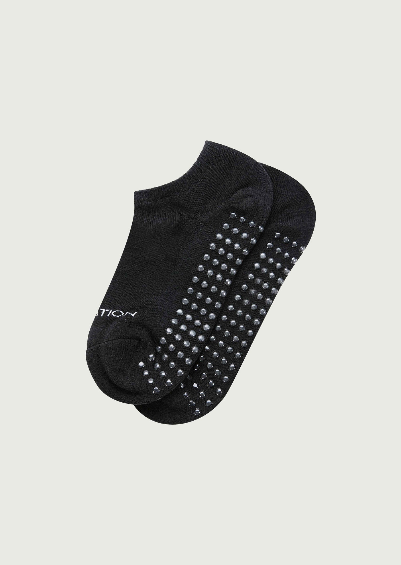 HOMAGE GRIP ANKLE SOCK IN BLACK